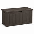Bac de rangement en plastique marron 120cm x 45cm x 60cm
