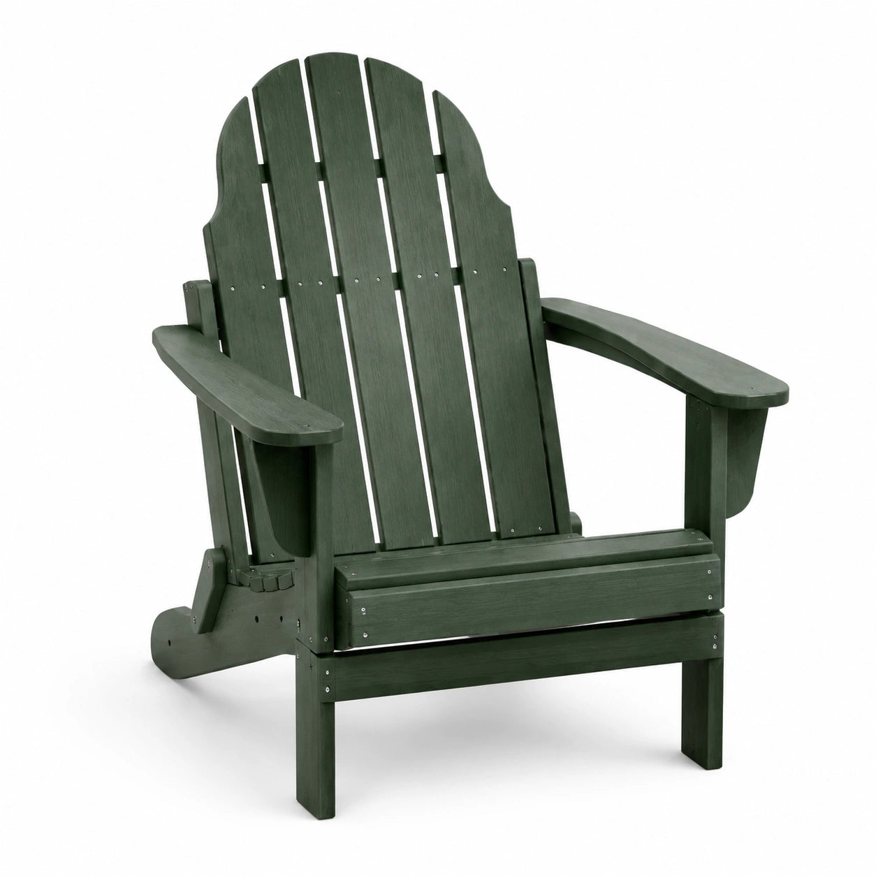 Chaise Adirondack en bois vert